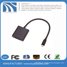 Mini DP a VGA Adaptador Para PC Monitor Prejector 1080P